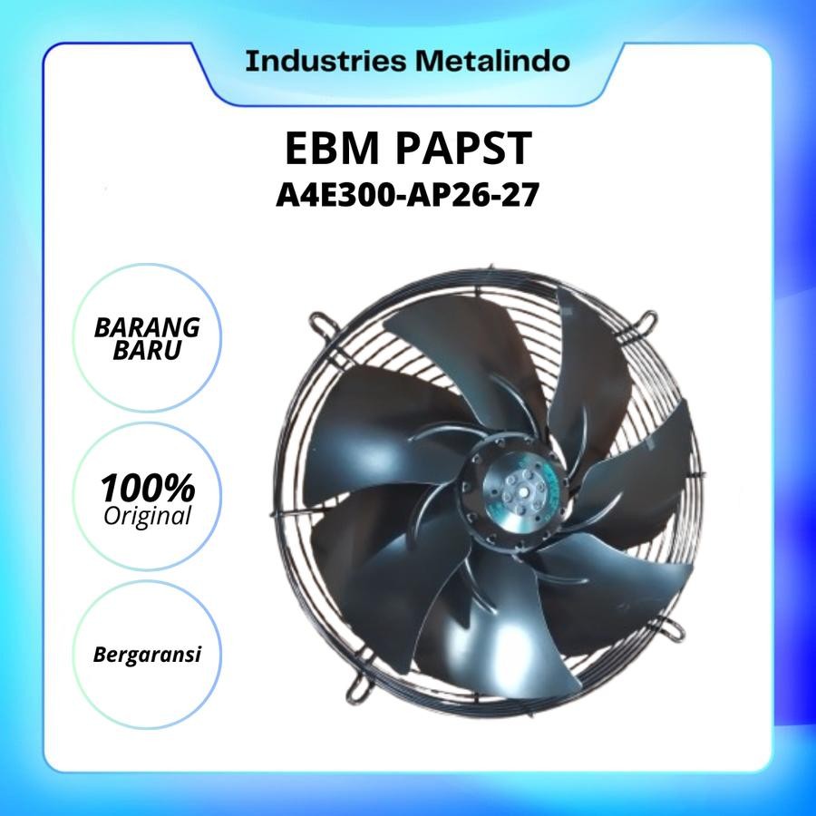 Axial Fan EBM 12" (12 Inch) - A4E300-AP26-27 Ori Made In German