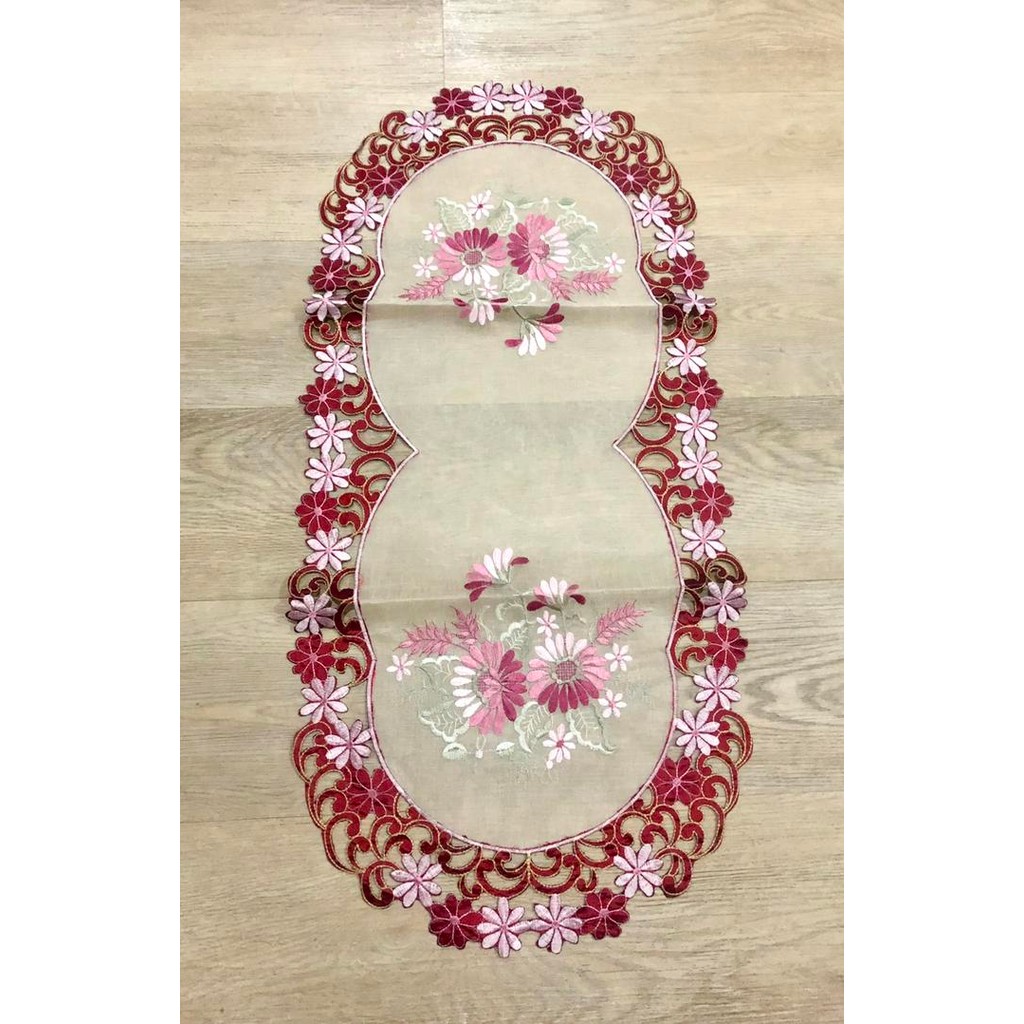 Taplak meja tamu Oval