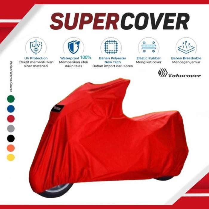 Cover Motor Sarung Motor Supercover Vespa LX 125 I-Get