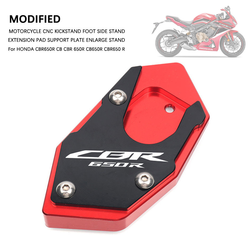 Bracket Extension Support Plate Enlarged Bracket Motorcycle CNC Bracket Foot Side for Honda CBR650R 