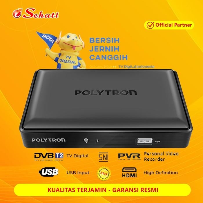 (Allthebest) Set Top Box PDV-620T2 STB Polytron Digital DVB T2 PDV 620T2