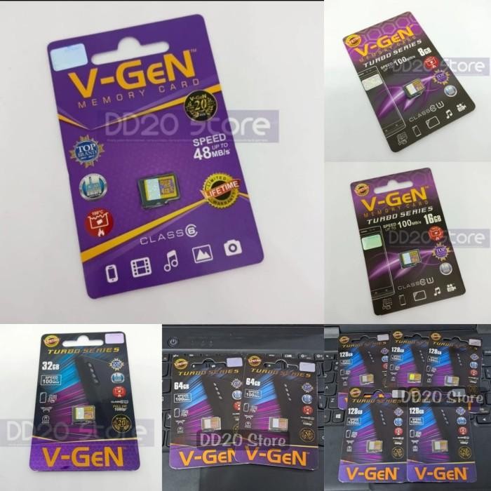 (Allthebest) Memori Card V-Gen 4GB CLASS 6 - 8GB , 16GB , 32GB KELAS 10 Micro SD Hp