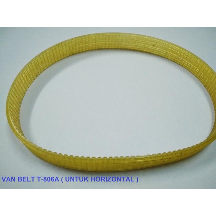 VAN BELT T806 / T807 ( HORIZONTAL ) UNTUK MESIN KOLTER SEPEDA MOTOR