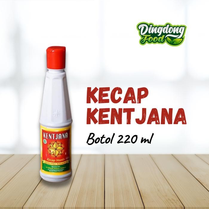 

New Kecap Manis Kentjana Kemasan Botol Khas Kebumen 220 ml