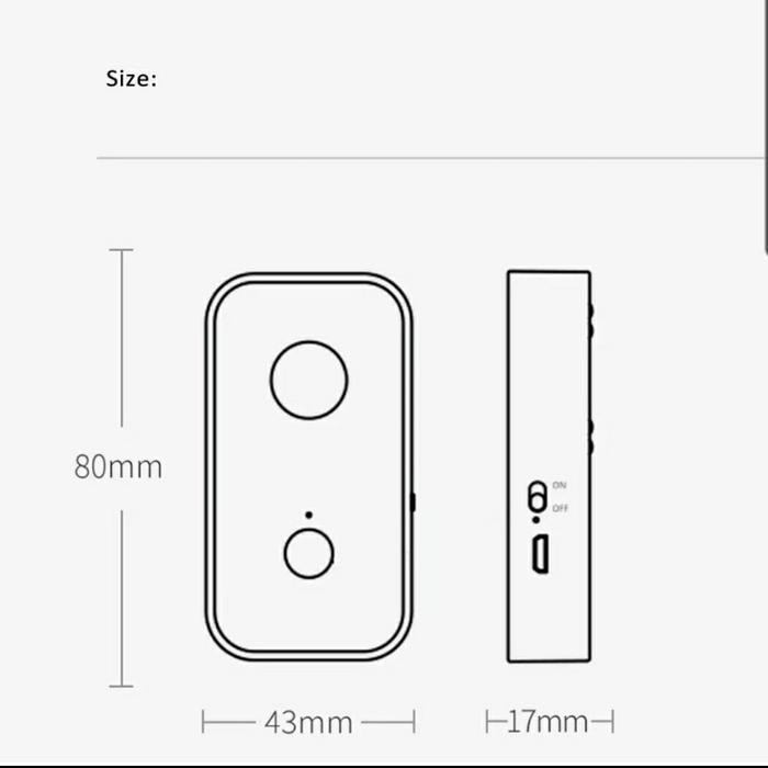 Xiaomi mijia Smoovie ABS Infrared Detector Camera Detector Pinhole Cam