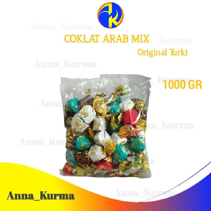

Cokelat Arab Coklat Turkey 1 Kg Mix Oleh - Oleh Haji Dan Umroh