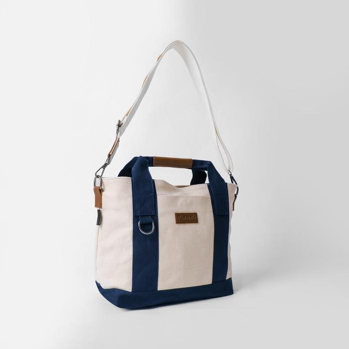 Pamole - Tas Selempang Wanita Bahan Kanvas Penutup Resleting - Kelly Series