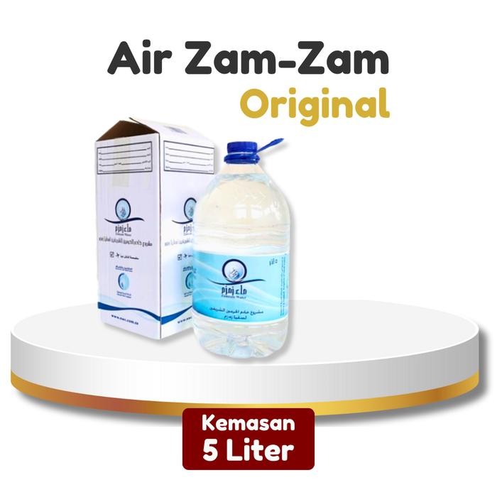 

Air Zamzam 5 Liter Asli Original Air Zam-Zam Murni 100% Murah