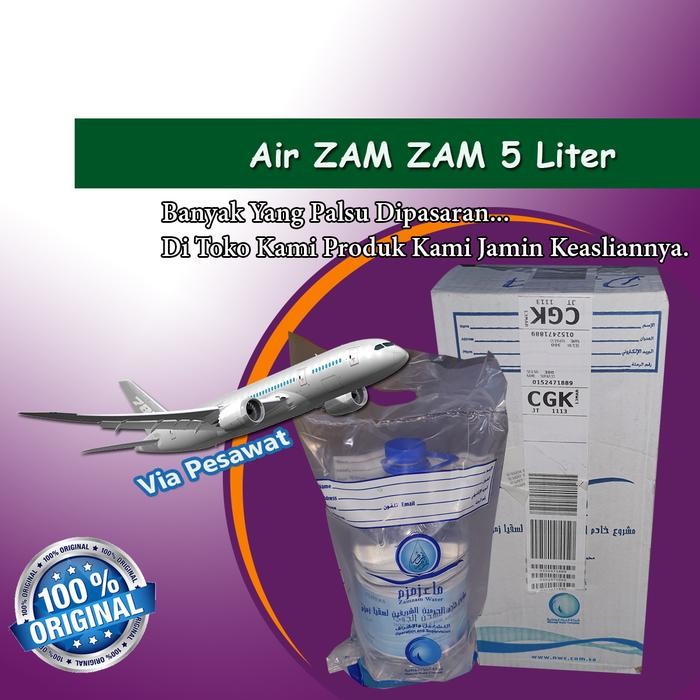 

Air Zam Zam 5 Liter Asli