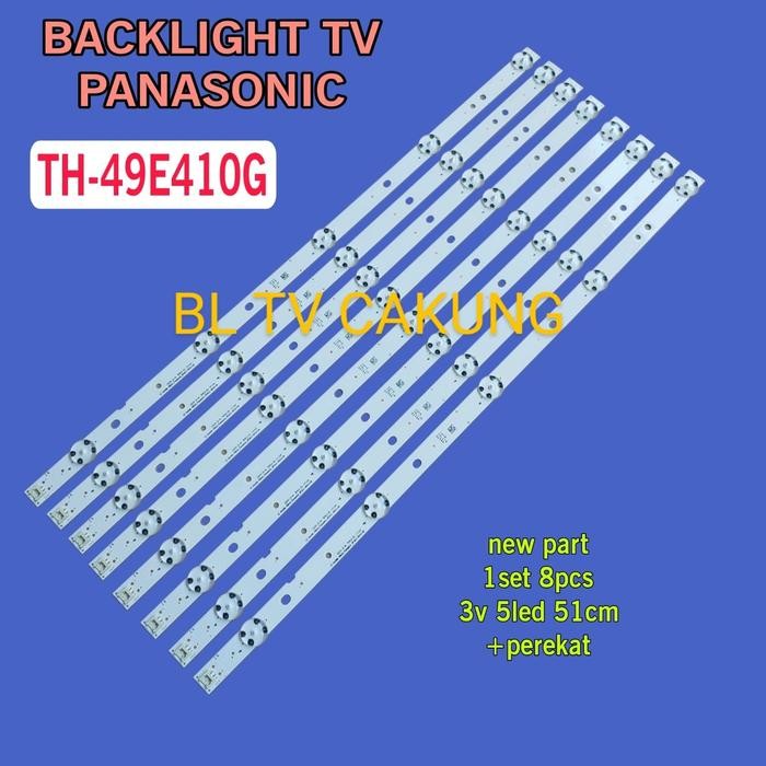 Lampu led backlight BL tv panasonic th-49e410g TH-49E410G 49e410
