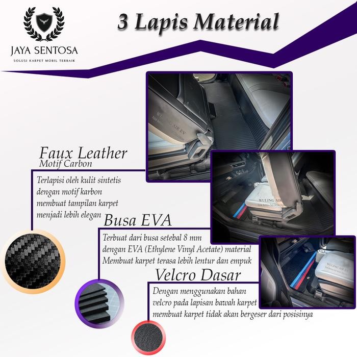 Karpet Mobil 5D Toyota Avanza 2005-2014 + Alas Kaki (Keset) New Model Fullset Premium Quality