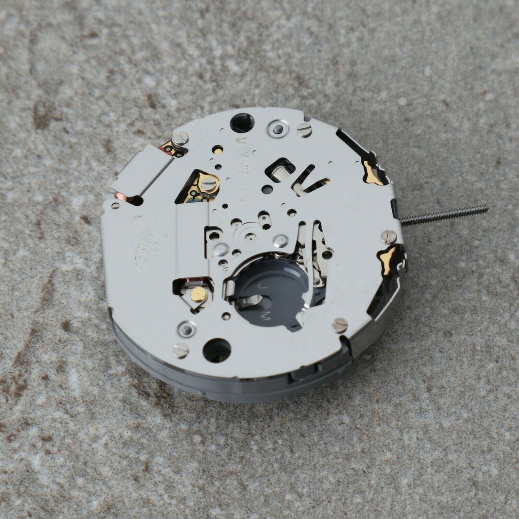 Watch Accessories Replace 3 Hands Quartz Watch Movement With Battery For Genuine Miyota JS20 Movemen