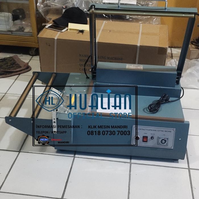 Sale L Bar Sealer Cutting Plastik Shrink Bsf-501 Hualian