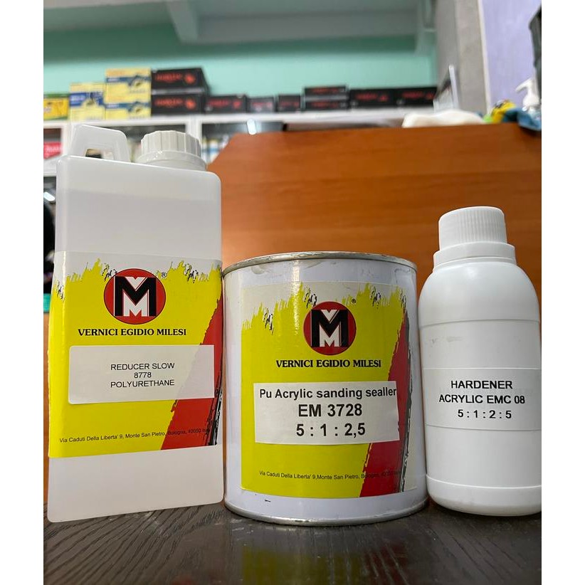 Grosir Vernici Egidio Milesi Pu Acrylic Sanding Sealer