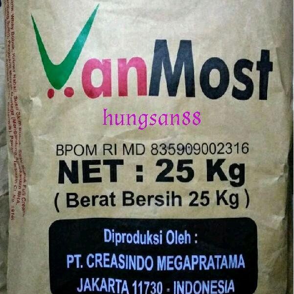

Vanmost Susu Bubuk Premix 25Kg Khusus Instant & Sameday Saja Gratis Ongkir