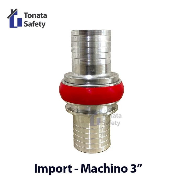 Coupling Machino Alumunium 3"