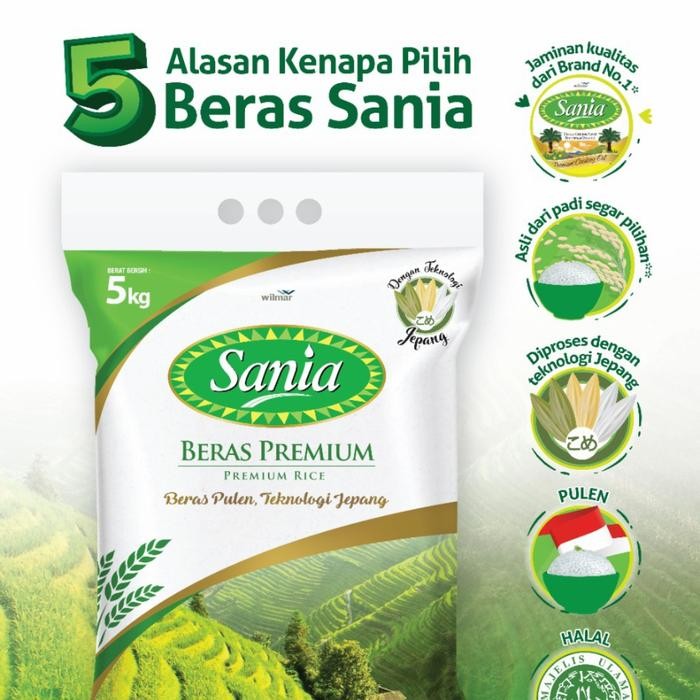 

Beras Sania Preum 5kg Murah