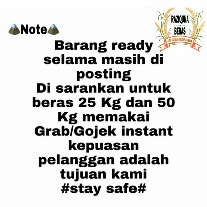 

BERAS BMW SUPER PANDAN WANGI 25 KG 15 KG 100% ORUGINAL
