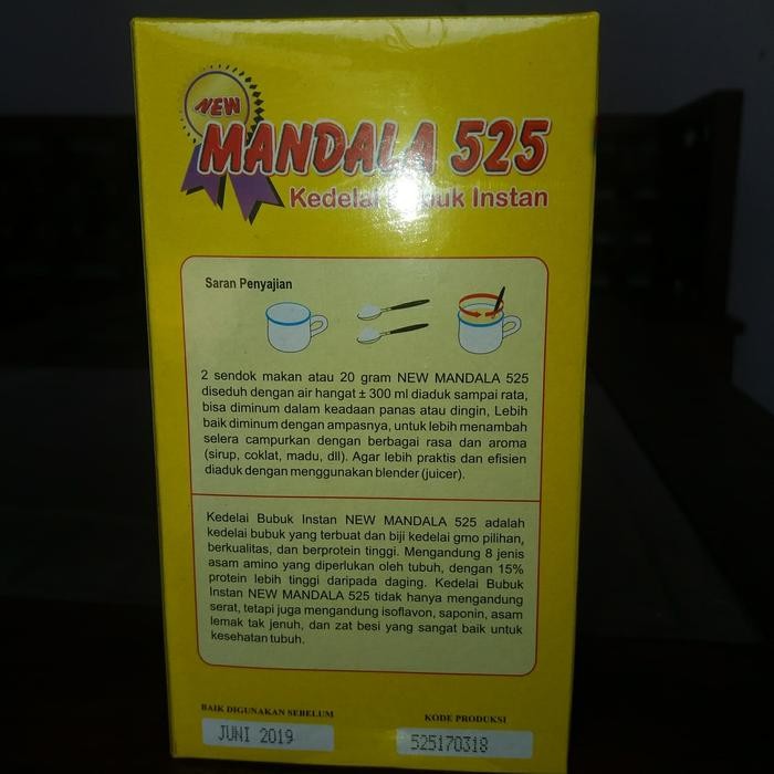 

Susu Kedelai Mdl Mandala 525