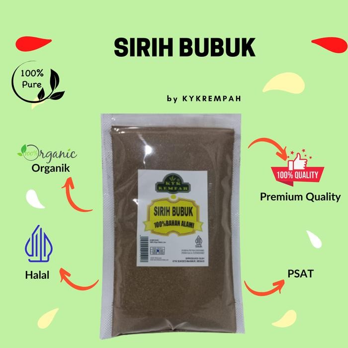 

Sirih Bubuk Murni [ 100 Gram] Herbal Rempah