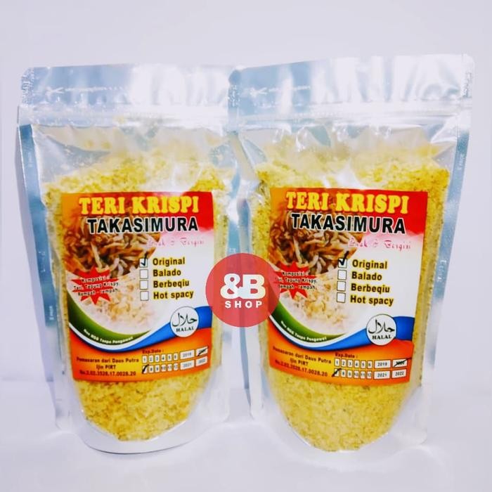 

Abon Ikan Teri Krispi Camilan Khas Madura Kemasan 125 Gram