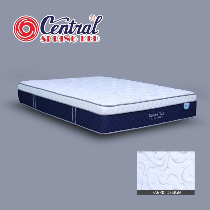 Kasur Springbed Central Deluxe Plus Pocket 160x200cm - Medium Firm Mattress - Furniture, Matras,