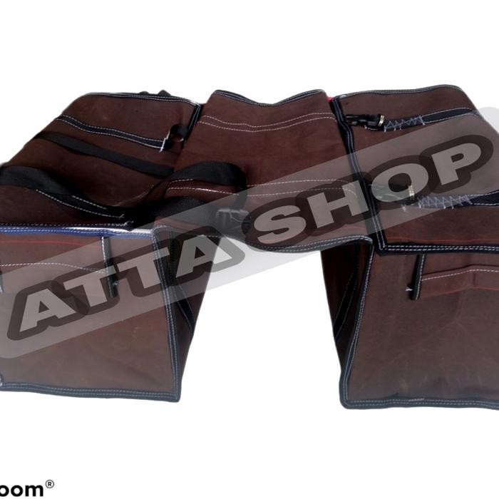 Tas Kurir Motor Kanvas Terpal Tas Obrok Keranjang Bronjong #Gratisongkir