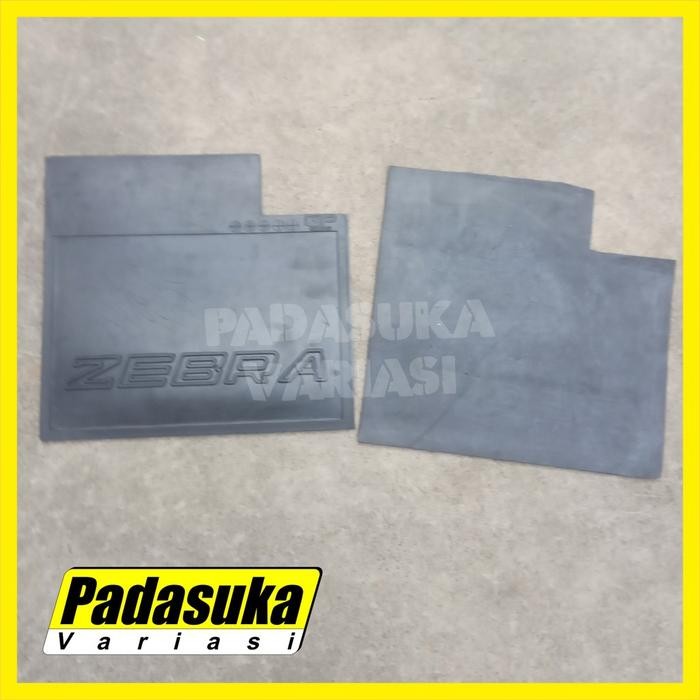 (Allthebest) Karpet Lumpur Zebra DEPAN Mud Guard Zebra Depan Karpet Roda Pick Up