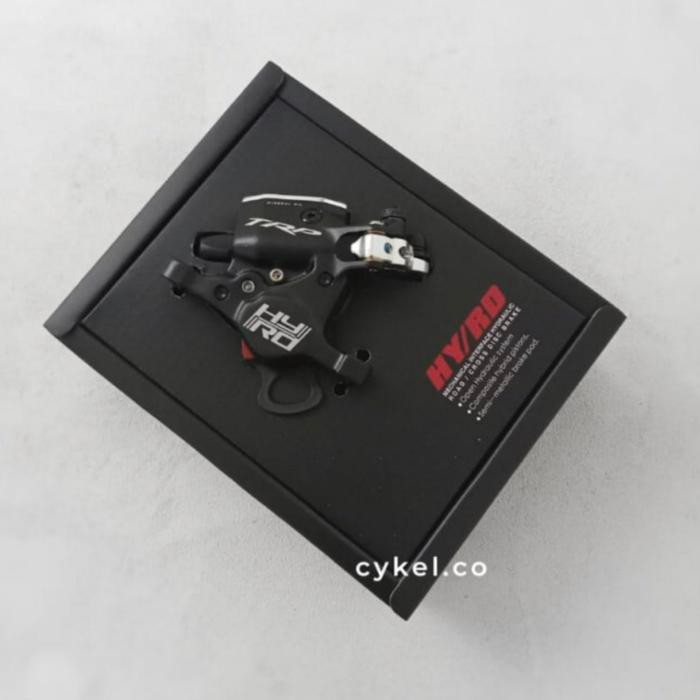 Berkualitas Trp Hy Rd Post Mount Brake Black Roadbike Cyclocross Disc Brake