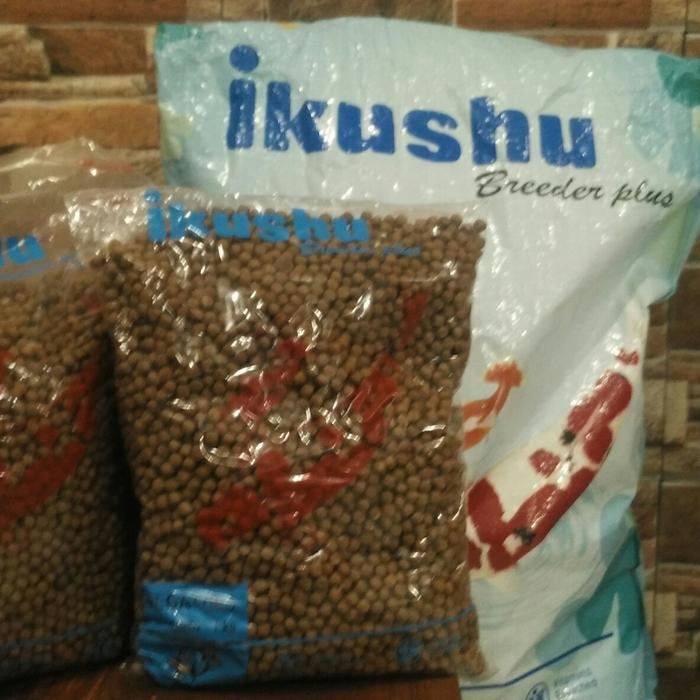 PAKAN KOI MAKANAN KOI PELET KOI IKUSHU DENGAN PENCERAH WARNA /KARUNGAN