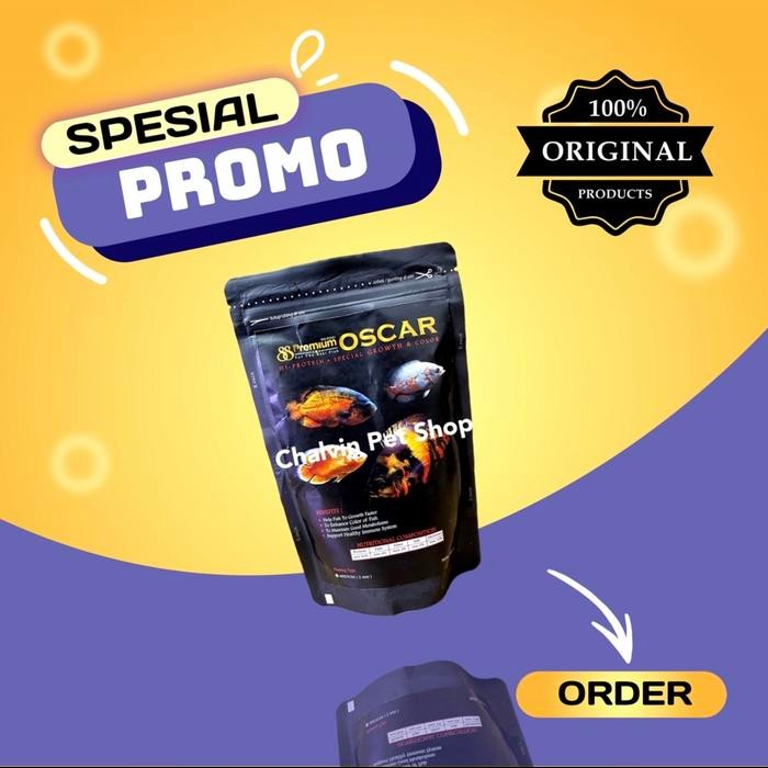 PELET IKAN PREMIUM 88 OSCAR