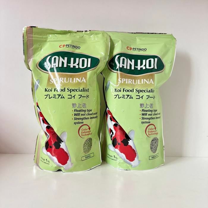SANKOI SMALL & MEDIUM 1KG/ PAKAN IKAN SANKOI