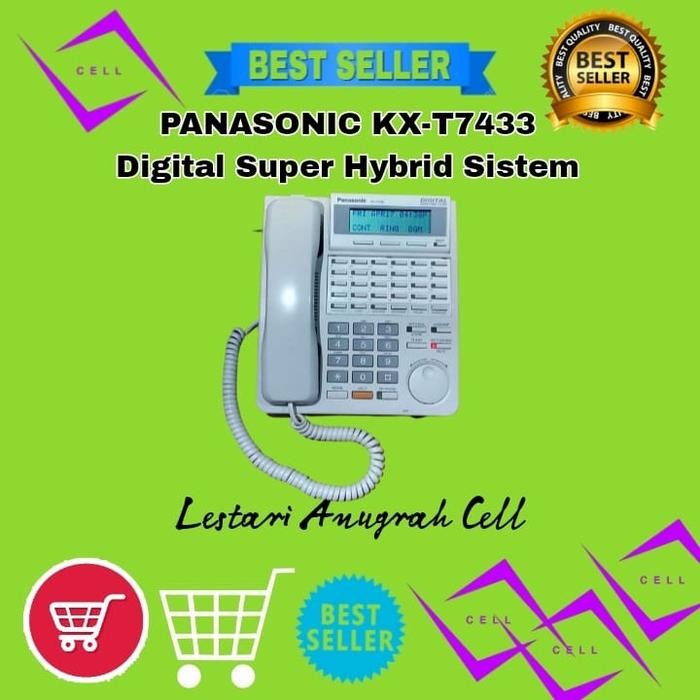 Sale Telepon Panasonic Kx-T7433 - Telephone Pabx