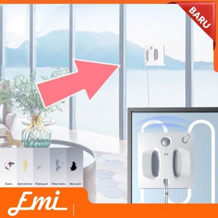 Diskon Hutt Auto Window Robot Cleaner W55 / W66 Pembersih Jendela Kaca