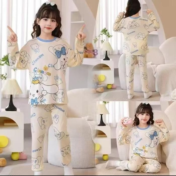 Piyama Cinnamoroll Anak Baju Tidur Anak Cinnamoroll Piyama Anak Import Produk Unggulan