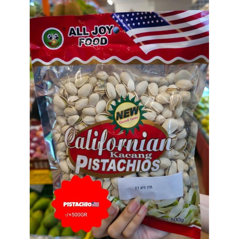 

Snack Kacang Pistachio Enak Gurih Californian