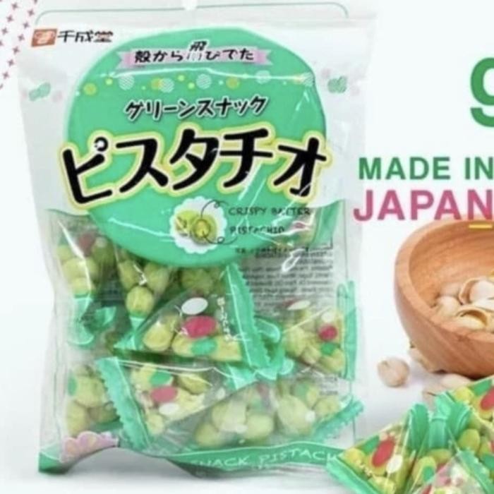 

Sennarido Green Pistachio 80Gr Snack Kacang Jepang