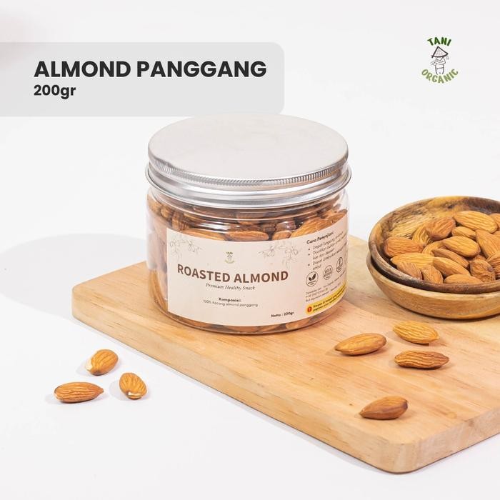 

Tani Organic Roasted Almond 200 Gram Toples - Kacang Almond Panggang Tani Organic 200Gram Toples