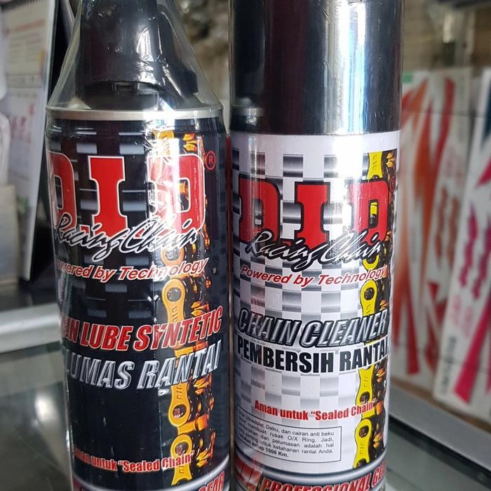 Paket DID Chain Lube Pelumas dan Pembersih Rantai Oring O-ring O ring