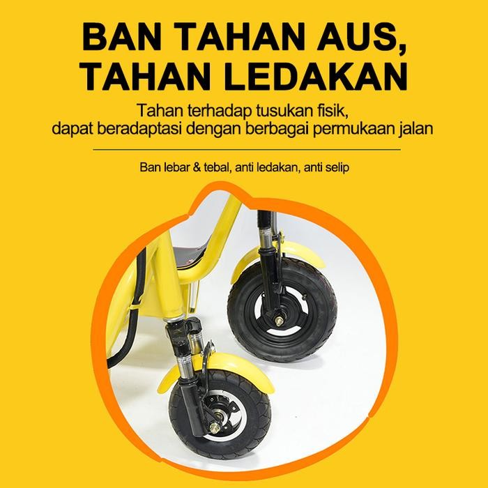 Skuter Elektrik Mini Skuter Elektrik Dewasa Scooter Listrik