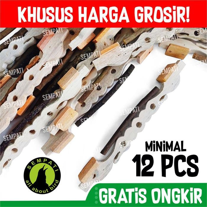 GROSIR Tangkringan Perkutut Kayu Jati Klasik Tangkringan Sangkar Ukir