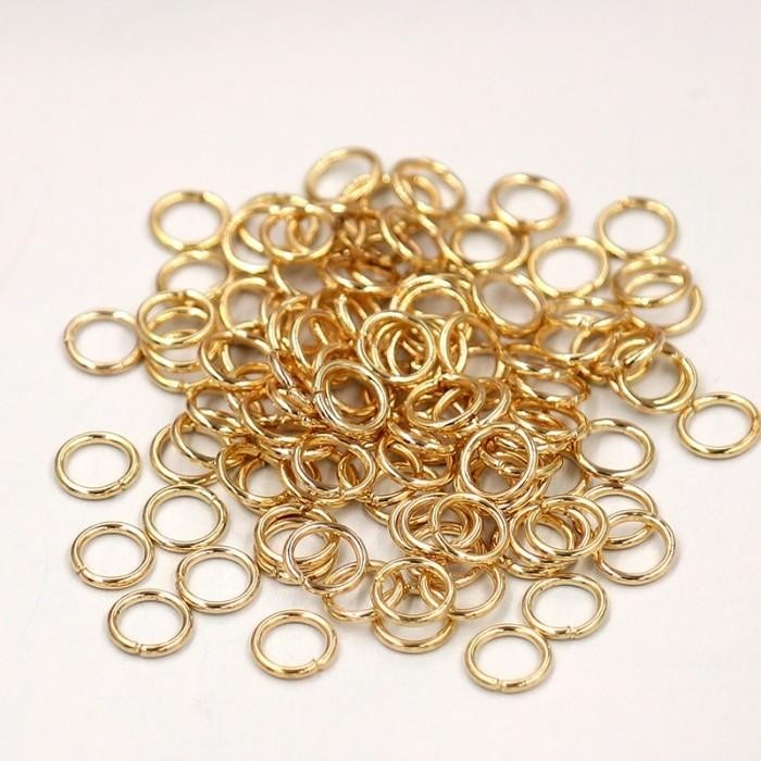 10 gr Splitted Open Jump Ring tebal KC GOLD