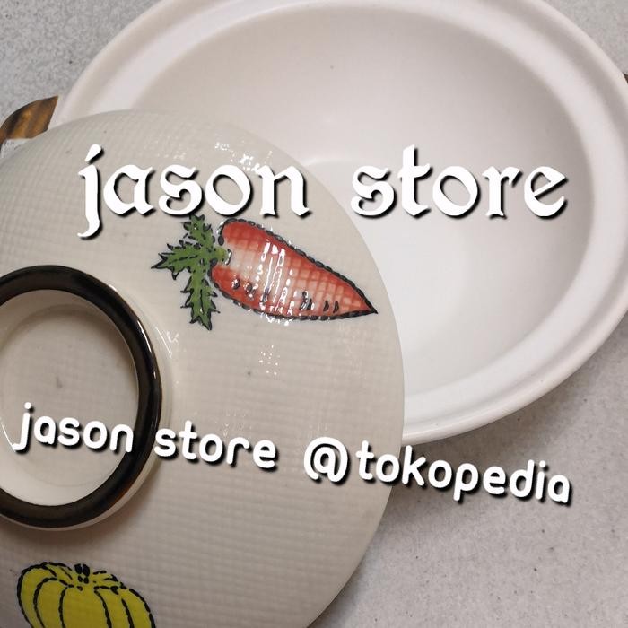 Terlaris Mangkok Sapo Keramik 26 Cm/Mangkok Sapo Tahu 26 Cm Motif