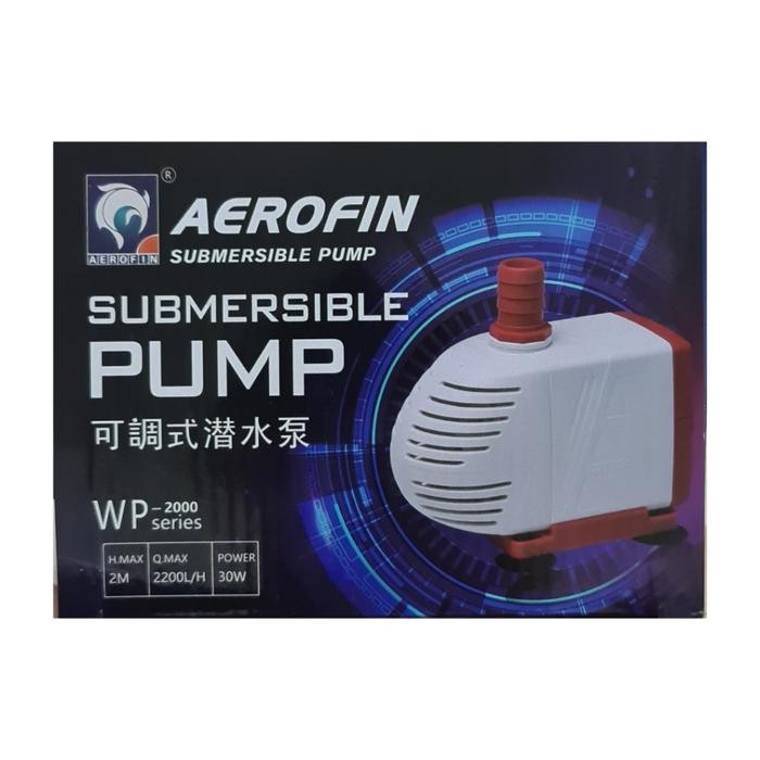 AEROFIN Waterpump Pompa Air Celup Akuarium WP-2000 WP2000 2200L/H