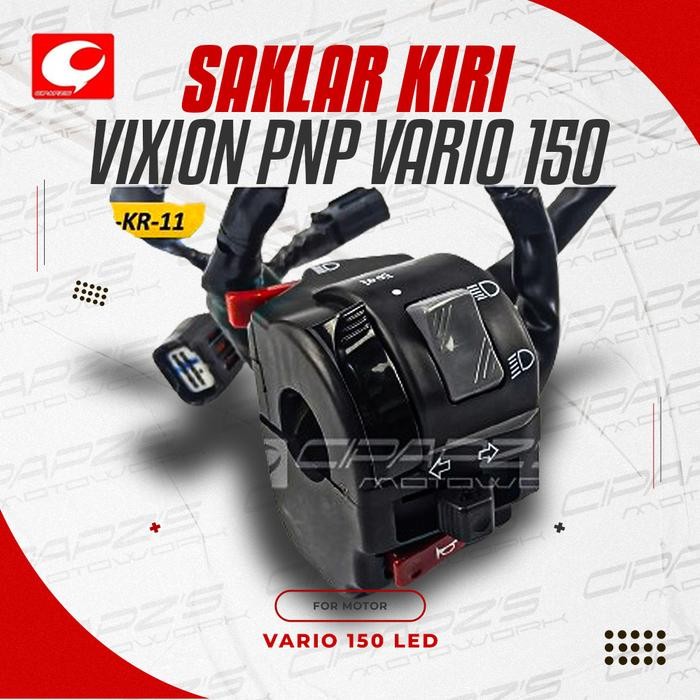 SAKLAR KIRI VIXION DIM PNP Motor MATIC / SAKLAR KIRI XRIDE / SAKLAR KIRI BEAT STREET / SAKLAR KIRI