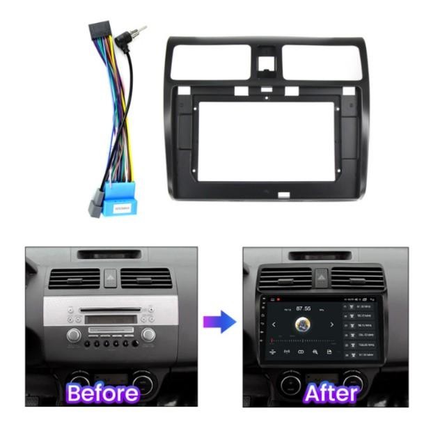 FRAME HEAD UNIT ANDROID 7 INCH / 9 INCH / 10 INCH SUZUKI SWIFT 2006 2009 2011