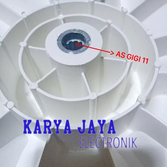 Pulsator Mesin Cuci Sharp es f800h 33cm gigi 11