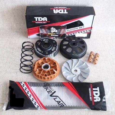 Paket Upgrade Cvt Pcx 150-Adv150 Tdr Roller-Vbelt-Pulley Goldenteflon