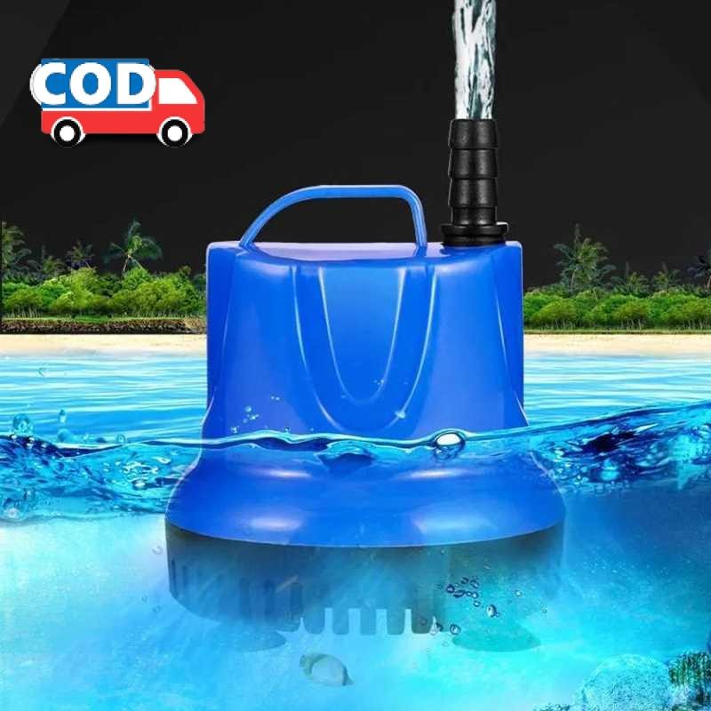 Pompa Air Aquarium Celup Mesin Kolam Ikan Mini Kecil 220V