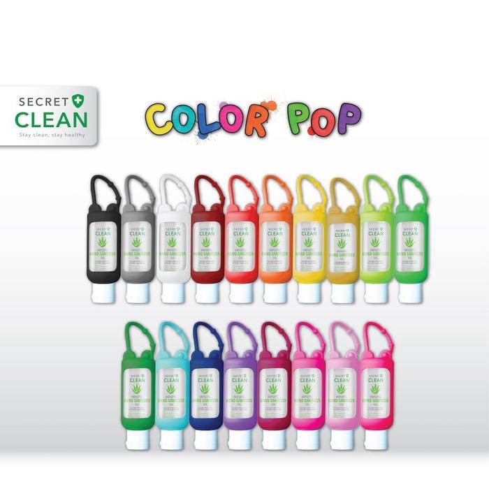 (Expert) Secret Clean Hand Sanitizer Gel / Spray Color Pop Gantungan